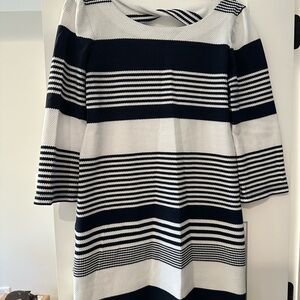 Lilly Pulitzer Navy blue and white dress